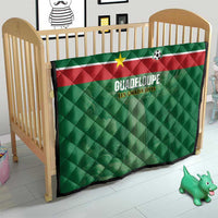 Football Guadeloupe Green Quilt Les Gwada Boy Go Champions