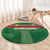 Football Guadeloupe Green Round Carpet Les Gwada Boy Go Champions