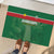 Football Guadeloupe Green Rubber Doormat Les Gwada Boy Go Champions