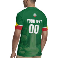 Custom Football Guadeloupe Green Rugby Jersey Les Gwada Boy Go Champions
