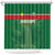 Football Guadeloupe Green Shower Curtain Les Gwada Boy Go Champions