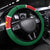 Football Guadeloupe Green Steering Wheel Cover Les Gwada Boy Go Champions