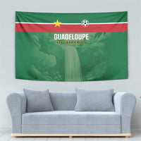 Football Guadeloupe Green Tapestry Les Gwada Boy Go Champions