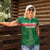 Custom Football Guadeloupe Green Women Polo Shirt Les Gwada Boy Go Champions