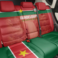 Football Guadeloupe Red Back Car Seat Cover Les Gwada Boy Go Champions