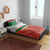 Football Guadeloupe Red Bedding Set Les Gwada Boy Go Champions