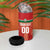 Custom Football Guadeloupe Red 4 in 1 Can Cooler Tumbler Les Gwada Boy Go Champions