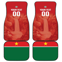 Football Guadeloupe Red Car Mats Les Gwada Boy Go Champions