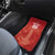 Football Guadeloupe Red Car Mats Les Gwada Boy Go Champions