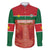 Custom Football Guadeloupe Red Family Matching Off Shoulder Short Dress and Hawaiian Shirt Les Gwada Boy Go Champions