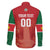 Custom Football Guadeloupe Red Family Matching Off Shoulder Short Dress and Hawaiian Shirt Les Gwada Boy Go Champions
