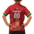 Custom Football Guadeloupe Red Family Matching Short Sleeve Bodycon Dress and Hawaiian Shirt Les Gwada Boy Go Champions