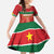 Custom Football Guadeloupe Red Family Matching Tank Maxi Dress and Hawaiian Shirt Les Gwada Boy Go Champions