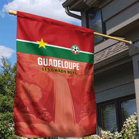Football Guadeloupe Red Garden Flag Les Gwada Boy Go Champions