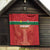 Football Guadeloupe Red Quilt Les Gwada Boy Go Champions