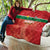 Football Guadeloupe Red Quilt Les Gwada Boy Go Champions
