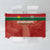 Football Guadeloupe Red Tablecloth Les Gwada Boy Go Champions