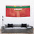 Football Guadeloupe Red Tapestry Les Gwada Boy Go Champions