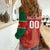 Custom Football Guadeloupe Red Women Casual Shirt Les Gwada Boy Go Champions
