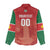 Custom Football Guadeloupe Red Women Casual Shirt Les Gwada Boy Go Champions