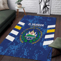 El Salvador Football Area Rug La Selecta Go Champions