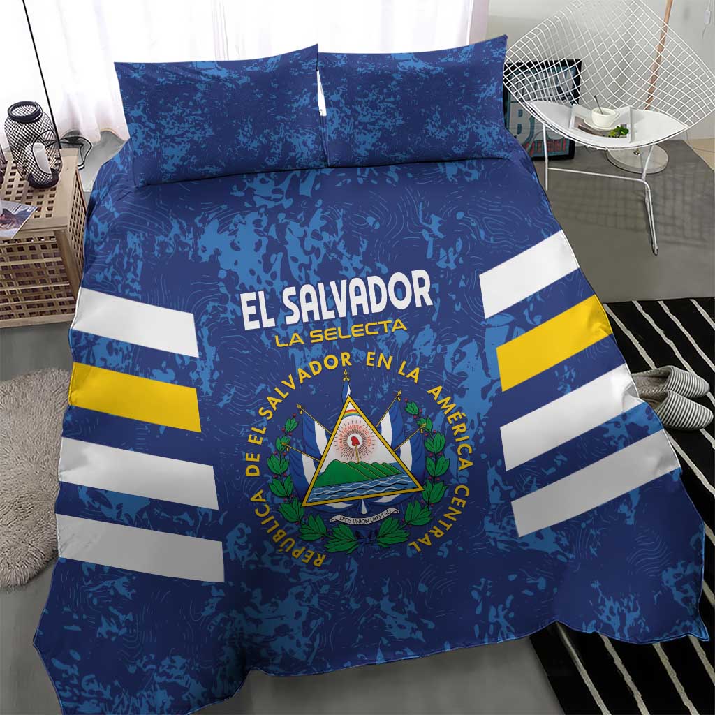El Salvador Football Bedding Set La Selecta Go Champions