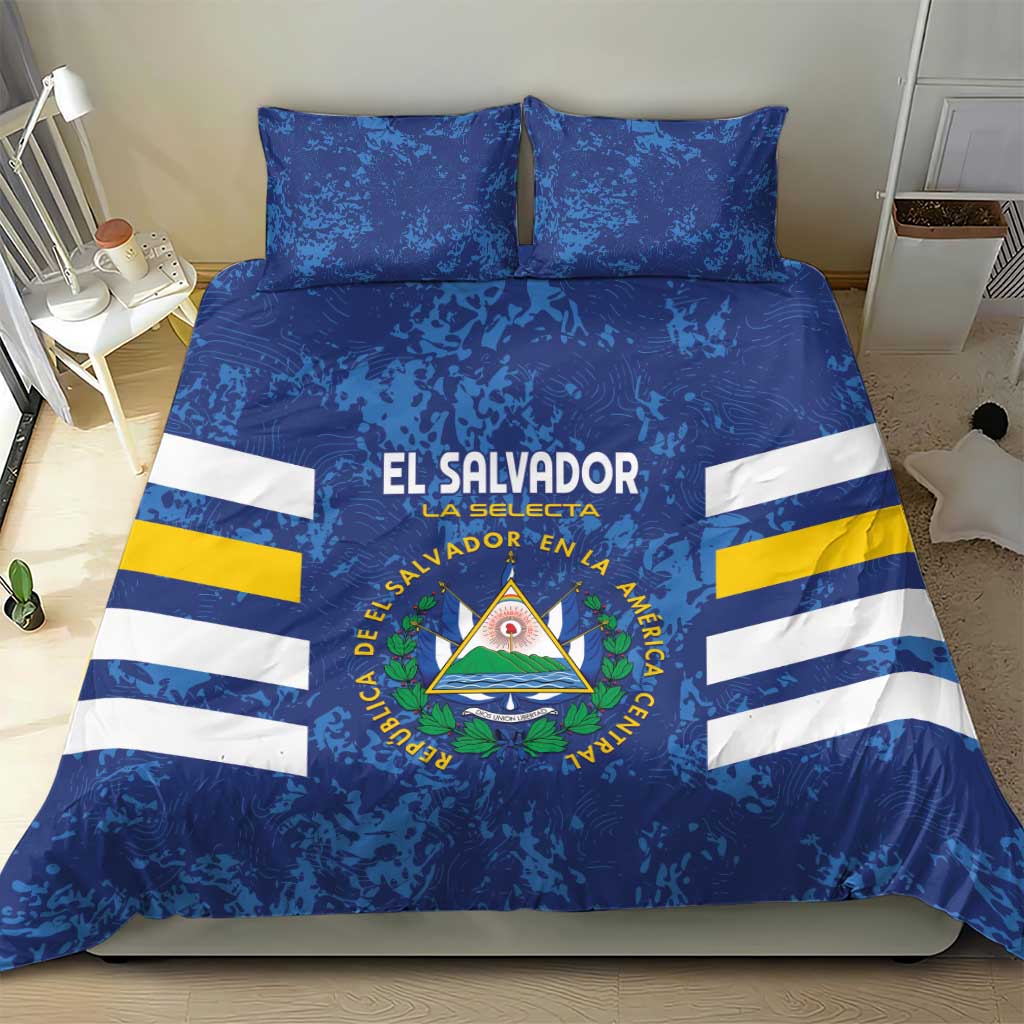 El Salvador Football Bedding Set La Selecta Go Champions