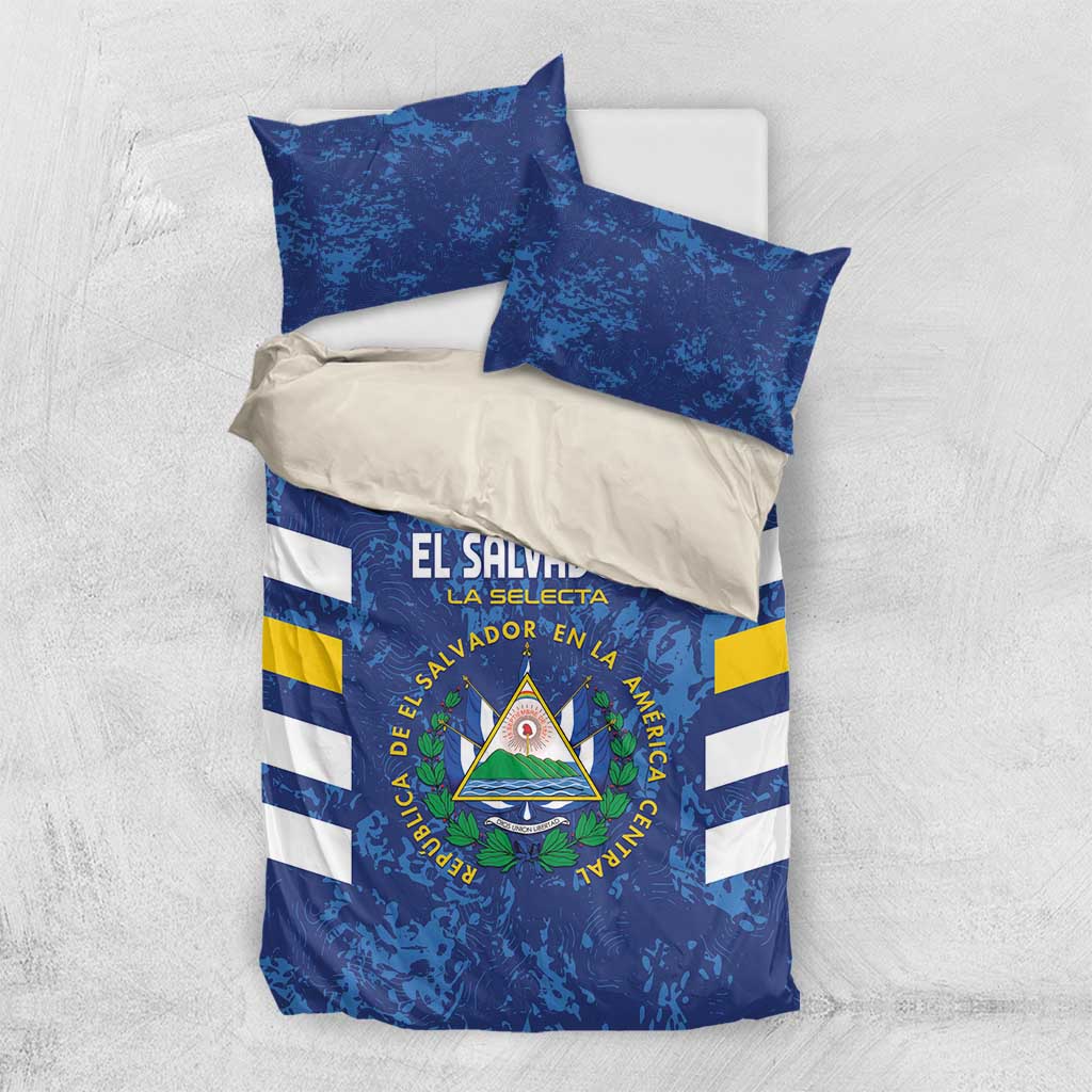 El Salvador Football Bedding Set La Selecta Go Champions