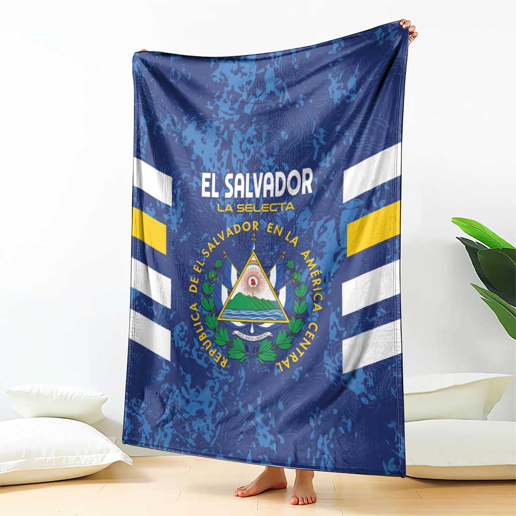 El Salvador Football Blanket La Selecta Go Champions