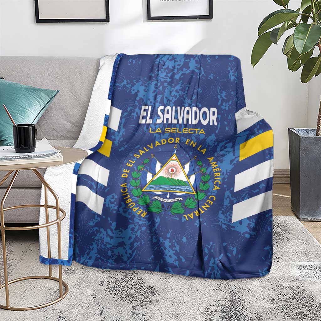 El Salvador Football Blanket La Selecta Go Champions