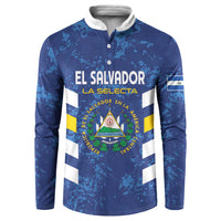 Custom El Salvador Football Button Sweatshirt La Selecta Go Champions