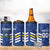 Custom El Salvador Football 4 in 1 Can Cooler Tumbler La Selecta Go Champions