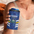 Custom El Salvador Football 4 in 1 Can Cooler Tumbler La Selecta Go Champions