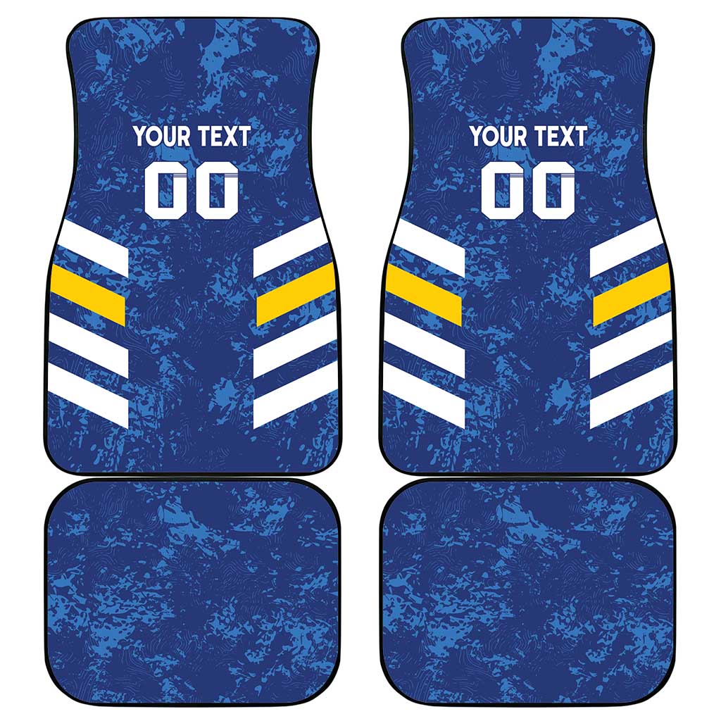 El Salvador Football Car Mats La Selecta Go Champions