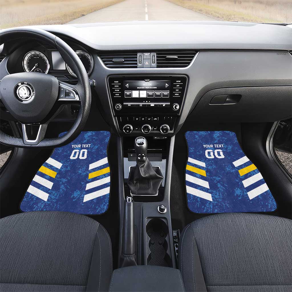 El Salvador Football Car Mats La Selecta Go Champions