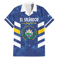 Custom El Salvador Football Family Matching Mermaid Dress and Hawaiian Shirt La Selecta Go Champions