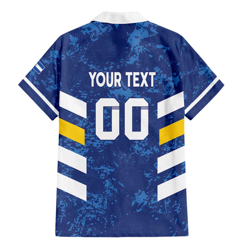 Custom El Salvador Football Family Matching Mermaid Dress and Hawaiian Shirt La Selecta Go Champions