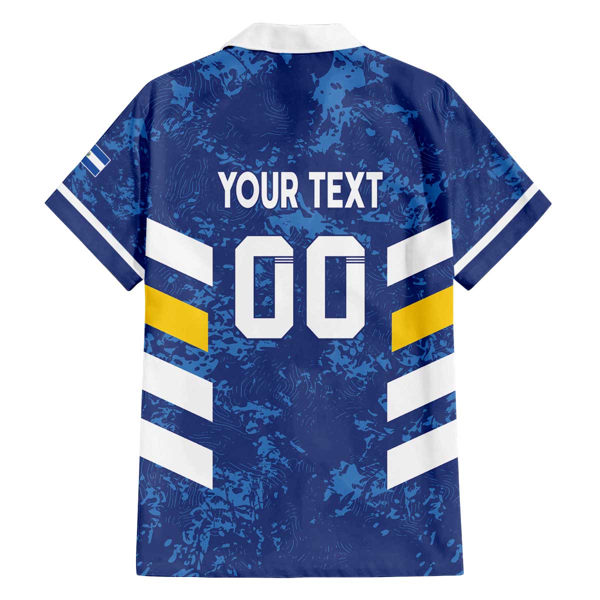 Custom El Salvador Football Family Matching Off The Shoulder Long Sleeve Dress and Hawaiian Shirt La Selecta Go Champions