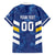 Custom El Salvador Football Family Matching Off Shoulder Short Dress and Hawaiian Shirt La Selecta Go Champions