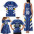 Custom El Salvador Football Family Matching Tank Maxi Dress and Hawaiian Shirt La Selecta Go Champions