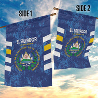 El Salvador Football Garden Flag La Selecta Go Champions