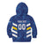 Custom El Salvador Football Kid Hoodie La Selecta Go Champions