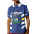Custom El Salvador Football Kid Polo Shirt La Selecta Go Champions