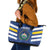 El Salvador Football Leather Tote Bag La Selecta Go Champions