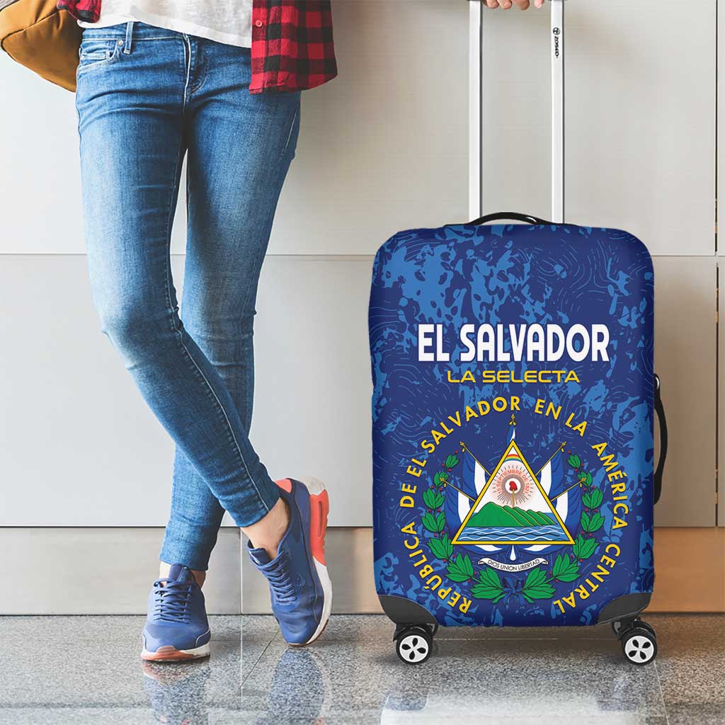 El Salvador Football Luggage Cover La Selecta Go Champions