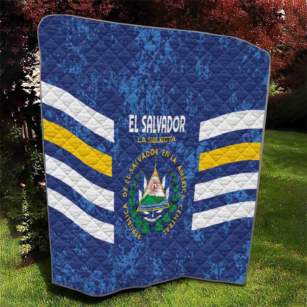 El Salvador Football Quilt La Selecta Go Champions