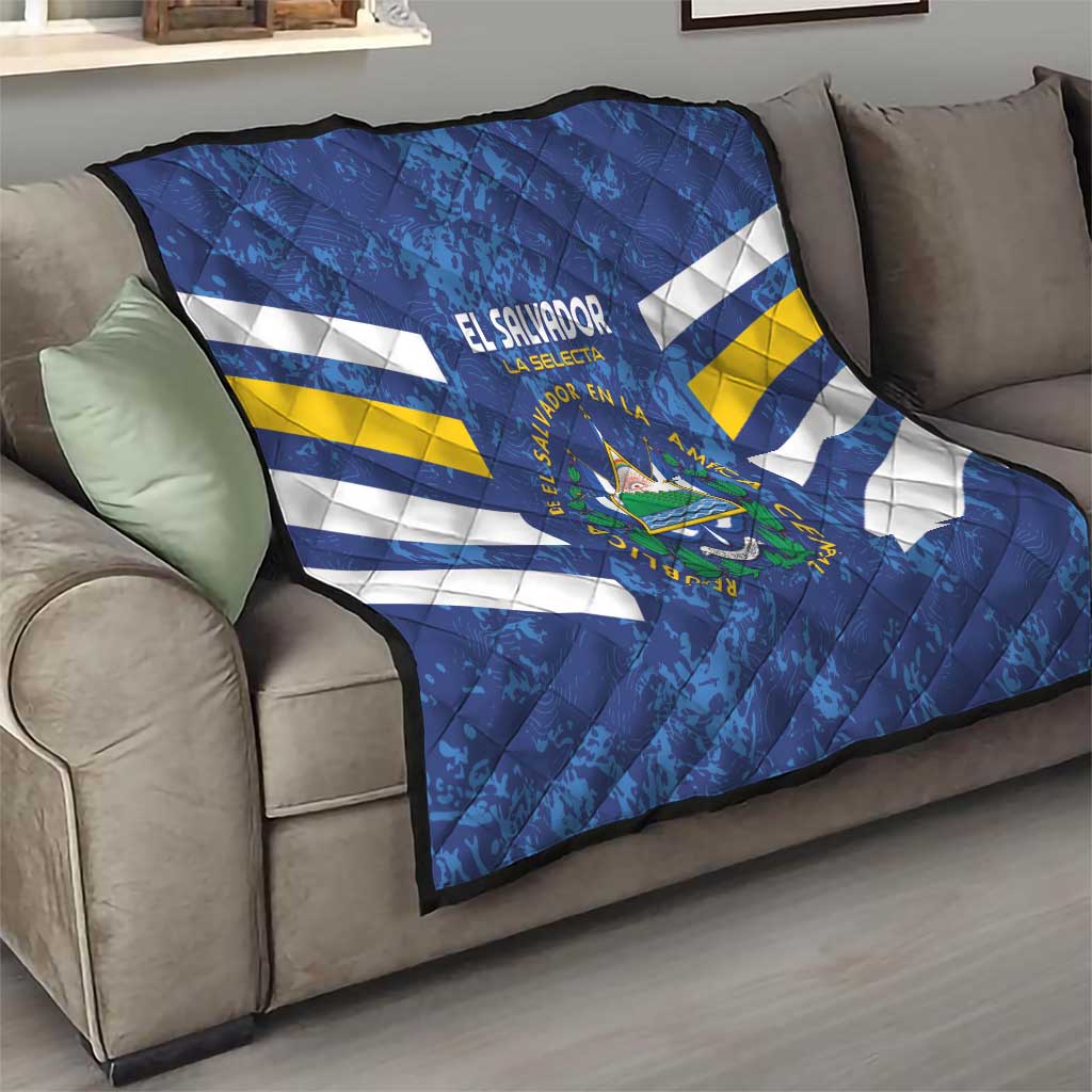 El Salvador Football Quilt La Selecta Go Champions