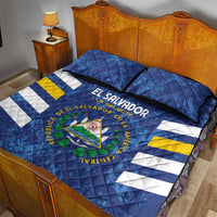 El Salvador Football Quilt Bed Set La Selecta Go Champions