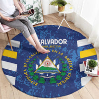 El Salvador Football Round Carpet La Selecta Go Champions