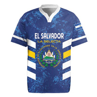 Custom El Salvador Football Rugby Jersey La Selecta Go Champions
